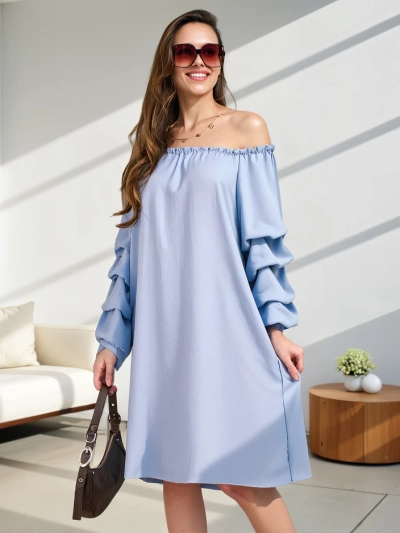 Royalfashion Платье для женщин в испанском стиле с рюшами