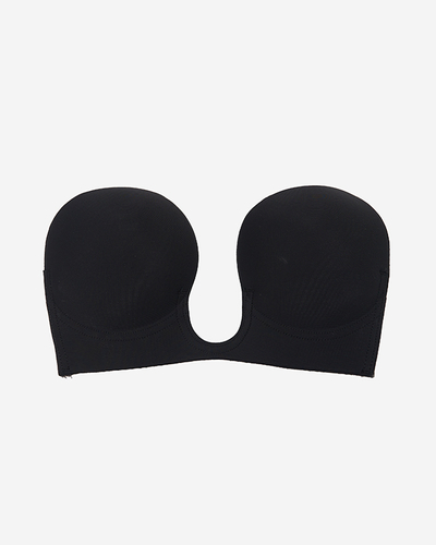 Black Women's Self-Supporting Balconette Bra - Clothing