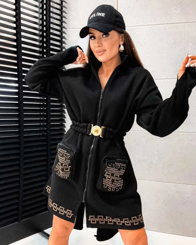Royalfashion Sievietēm mini kleita blūzes veidā