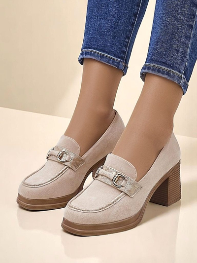 Royalfashion Women’s block-heel loafers Apareus