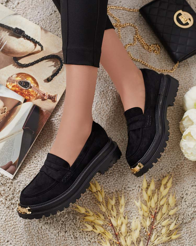 Royalfashion Sieviešu eko zamšādas mokasīni Retillum