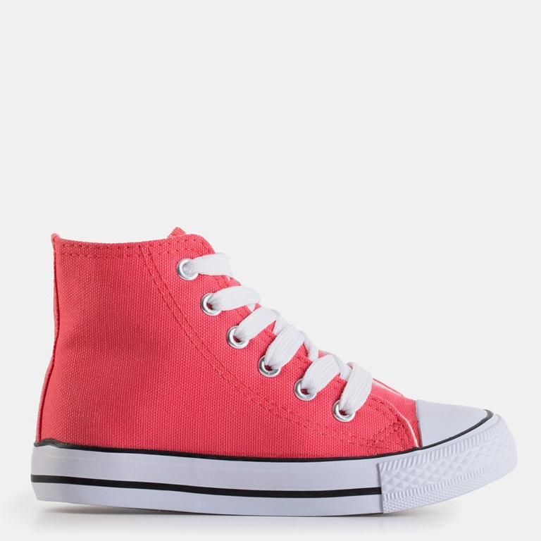 Coral children's high sneakers Wikitoria - Footwear