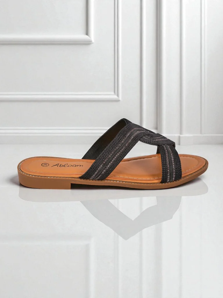 Royalfashion Женские шлепанцы плетеные Woven Breeze