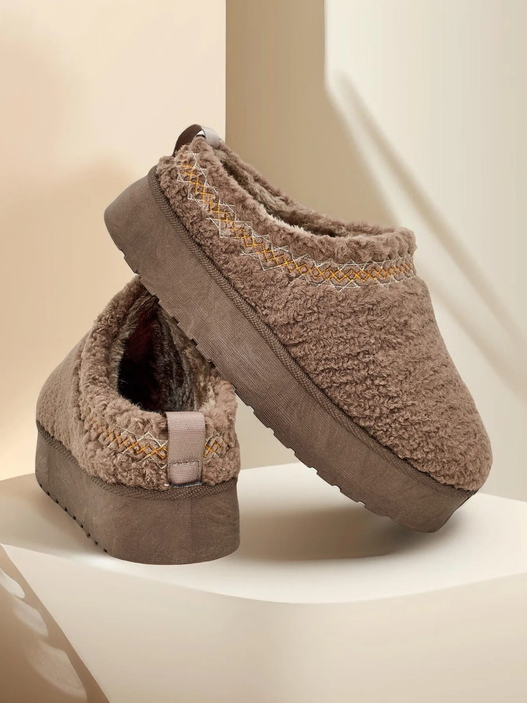 Royalfashion Īsas sievietes sniega zābaki Sesele