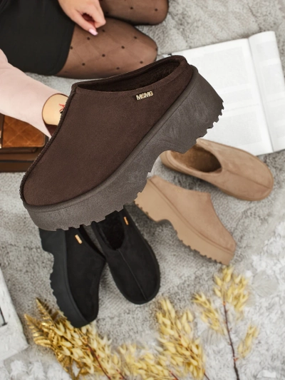 Īsi sieviešu a'la sniega zābaki ar kažokādu Noelina