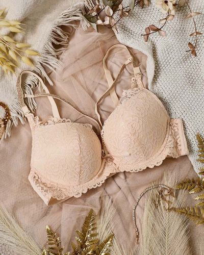 Royalfashion Sieviešu krūšturis ar mežģīnēm