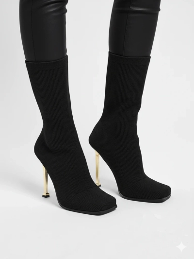 Royalfashion Sieviešu ķēžu zābaki Wezonu