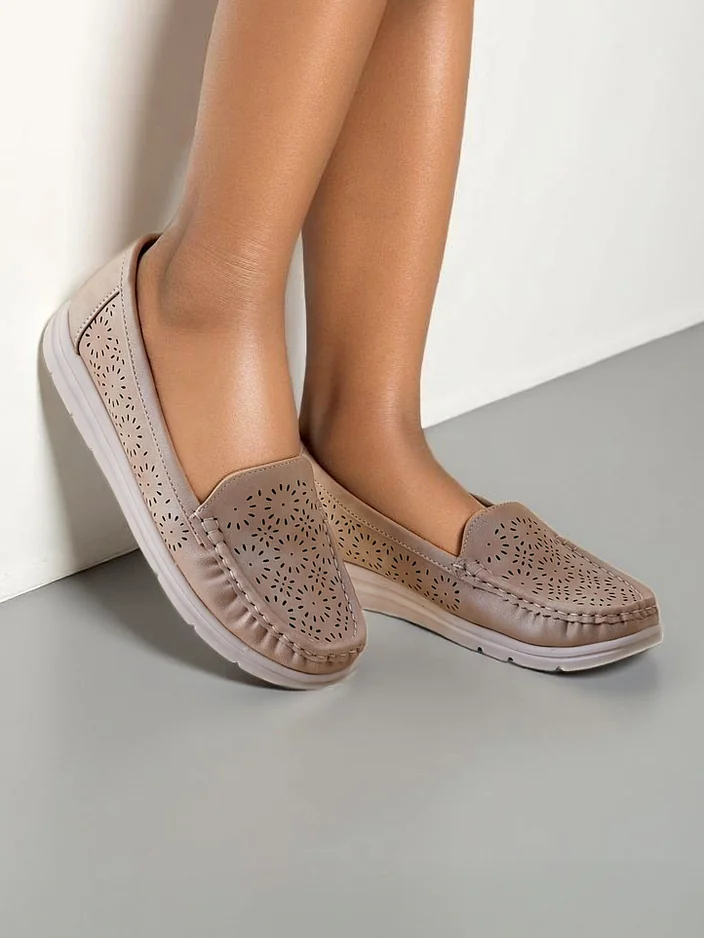 Royalfashion Atvērtas sieviešu mokasīnas Besset