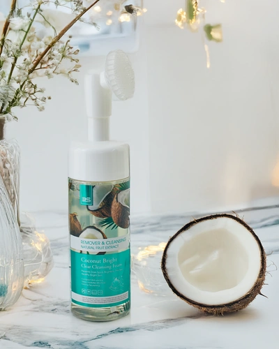 Очищающая увлажняющая пена для лица, уменьшающая пигментацию, КОКОС, 150 мл,