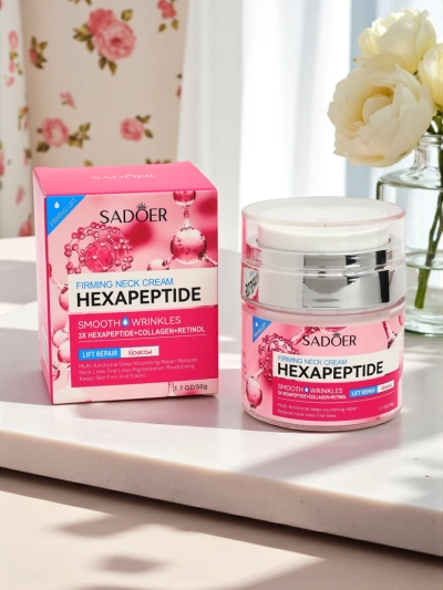 Sadoer Neptunia Hexapeptide Collagen Retinol Lifting Krem do Szyi 50ml