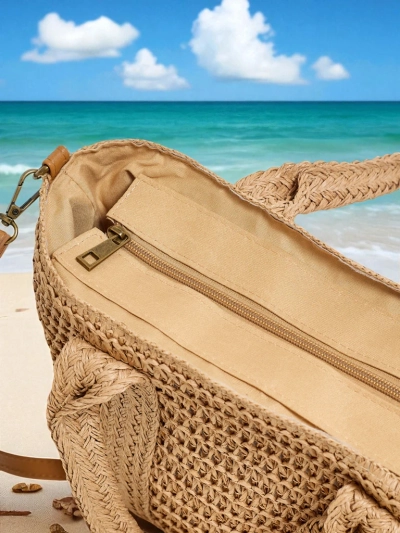 Royalfashion Large Straw Women’s Bag Bella Paglia