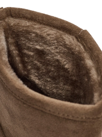 Elizze Women's Short Snow Boots with Detachable Upper