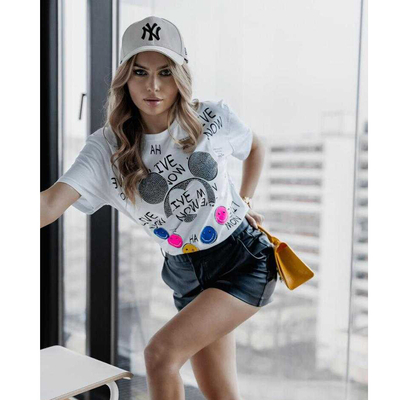 Royalfashion Women's printed t-shirt
