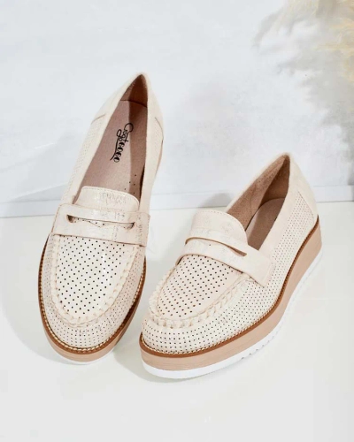 Royalfashion Openwork women's moccasins Moell