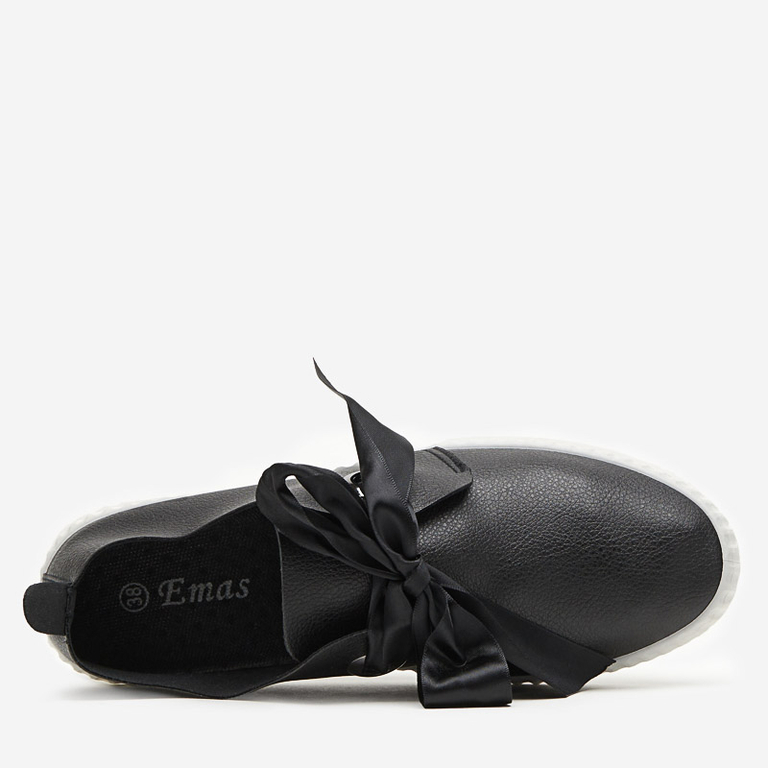 Black women's slip on sneakers Samhu - Footwear