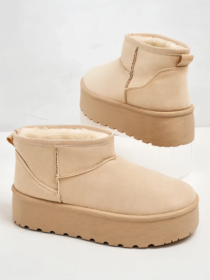 Royalfashion Women's platform a'la snow boots Dagodo