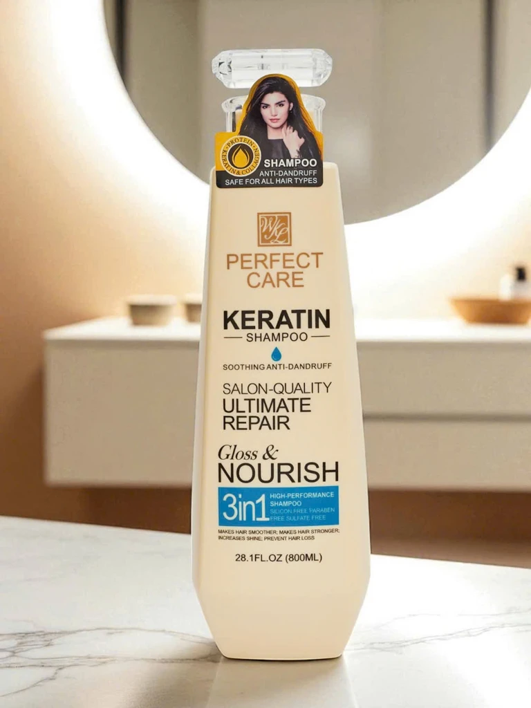 Anti-Dandruff Keratin Shampoo Perseus Gloss Nourish 3in1 800ml