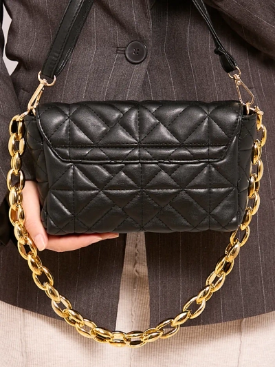 Royalfashion Women's quilted handbag in small size