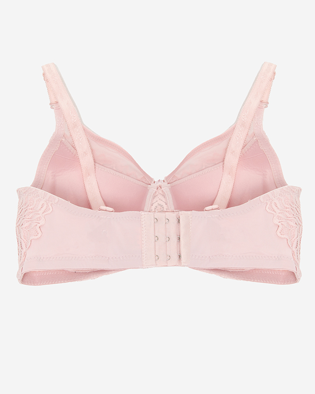 Sieviešu rozā krūšturis ar mežģīnēm - Apakšveļa