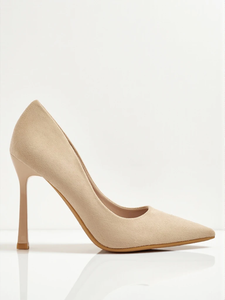 Women's Stiletto Heel Pumps Eco Suede Belunika