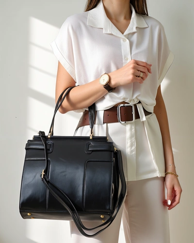 Royalfashion Eleganta sieviešu liela rokassoma