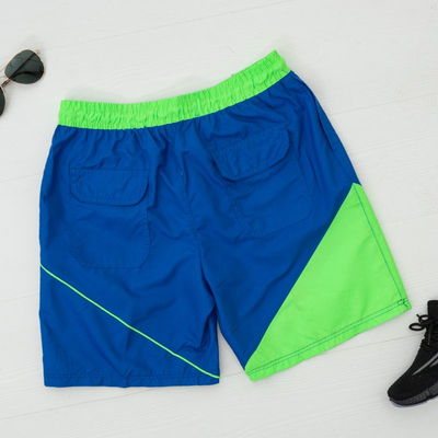 Cobalt green men's sports shorts shorts - Clothing