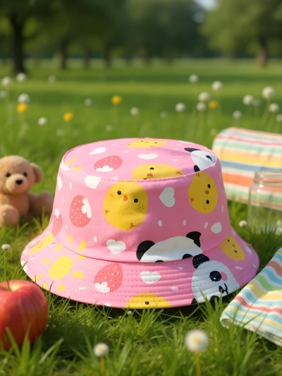 Royalfashion Children's Bucket Hat Color Splash Bucket