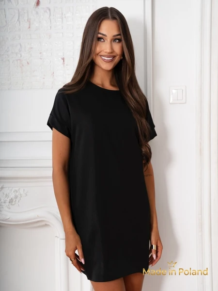 Simple women's short dress Lady Time