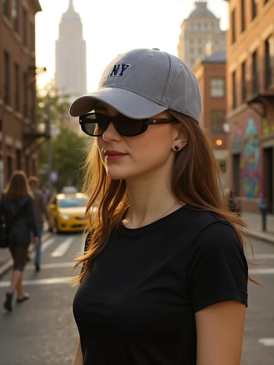 Royalfashion Unisex NY Beisbola cepure