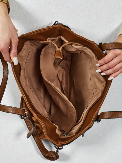 Women's shopper bag eco suede Daville