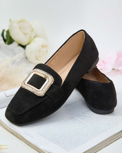 Royalfashion Women's moccasins with buckle Serbento