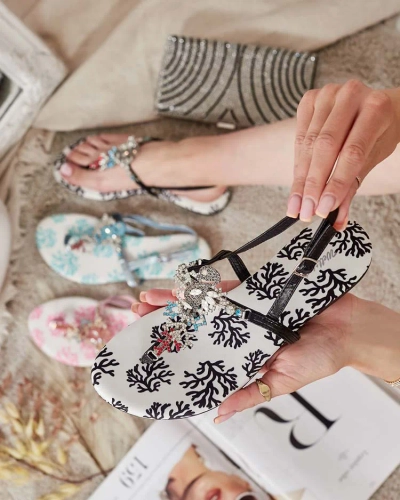 Royalfashion Sieviešu Lollisa Flip Flop Sandales