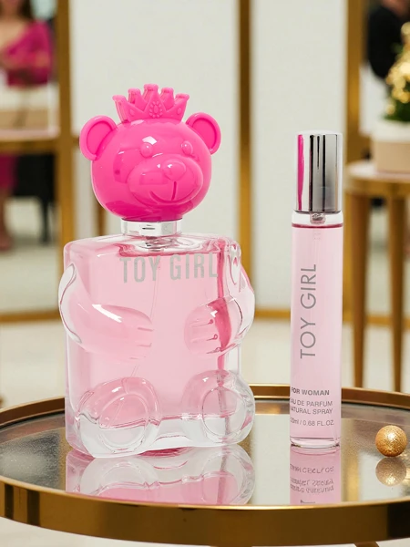 Set Ujë i Parfumuara i Inspiruar dhe Parfum për Femra Toy Girl Pink