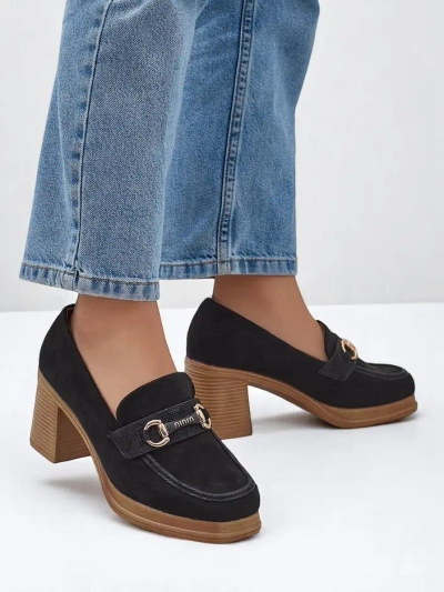 Royalfashion Women’s block-heel loafers Apareus