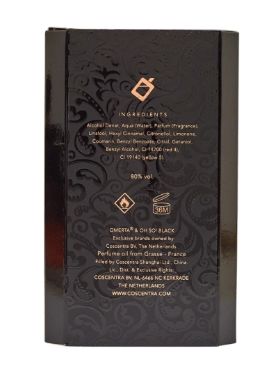 Iedvesmotas sieviešu smaržas Eau de Parfum OH SO! BLACK
