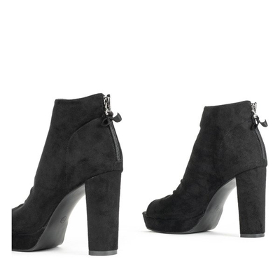 Black ankle boot on the post Marisha - Shoes