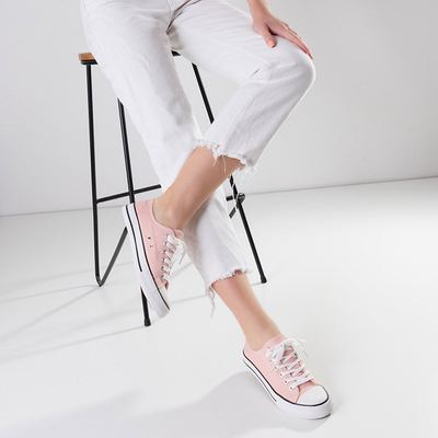 Gabrela women's pink sneakers - Footwear