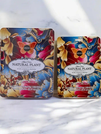 Natural Plant- Set of serum with ceramides and chrysanthemum mask 6g+36g x 10pcs