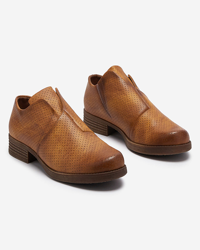 Kamieļu ādas pusbikses Ilioppa- Footwear