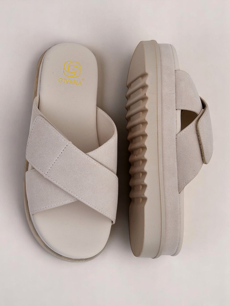 Royal Fashion Women's Flat Sandals Evre