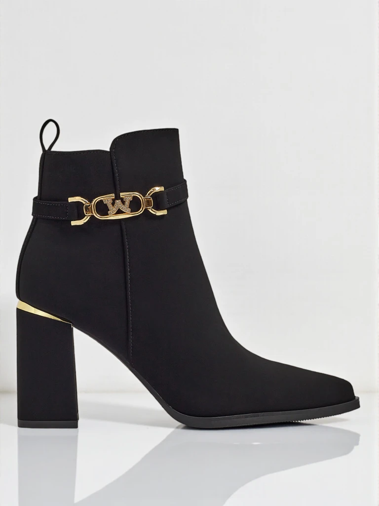 Women's Ostirena Eco-Suede Heeled Ankle Boots