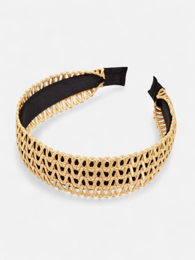 Royalfashion Dāmu matu stīpa ažūra pīta