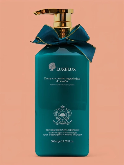 Luxelux Keratīna gludinošā matu maska 500 ml
