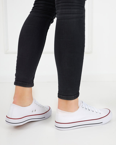 Women's white sneakers Shah - Footwear