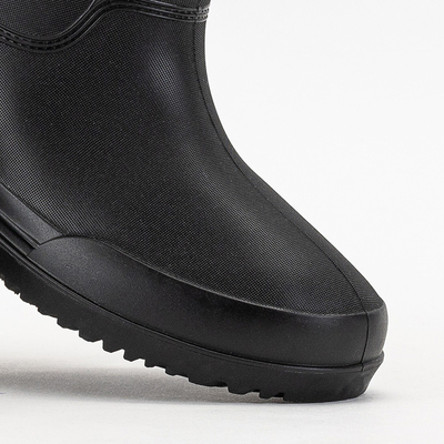 Черные женские резиновые сапоги Aqapi