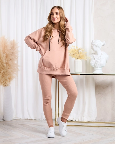 Royalfashion Светло-коричневый женский комплект толстовок