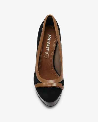 Black women's high stiletto pumps Zistin- Footwear