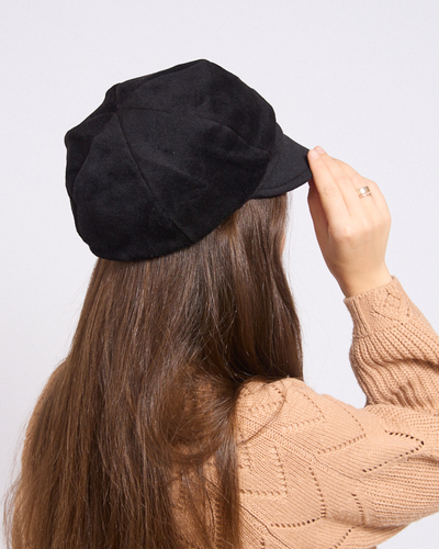 Royalfashion Women's beret with bow