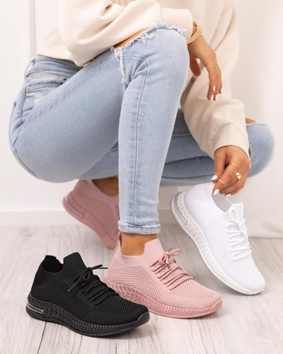 Black Polermo women's sports shoes - Footwear