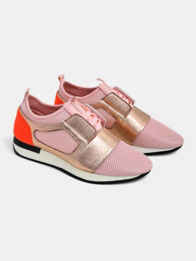 Royalfashion Women's fabric sport sneakers Gentlesi